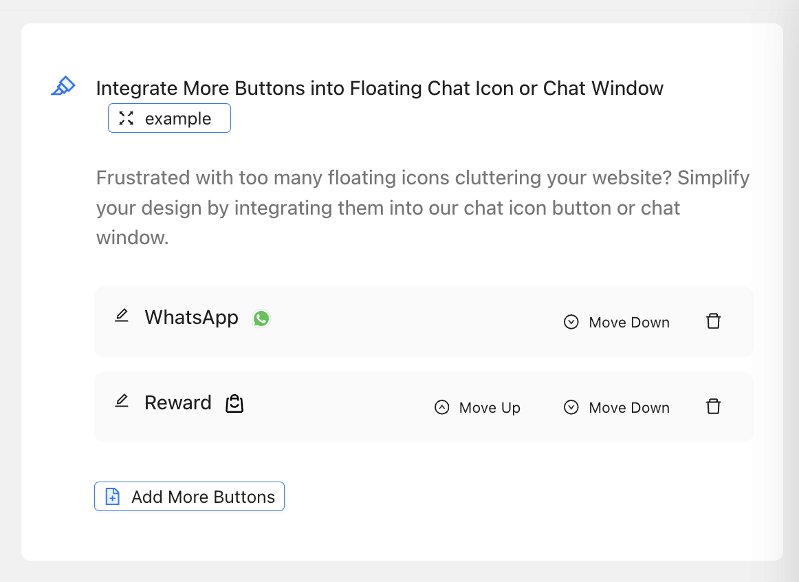 Integrate with WhatsApp for live chat, Smile for rewards, Judge.me for reviews, and more